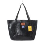 Black Buuba Leather Tote