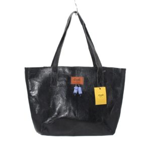 Black Buuba Leather Tote