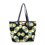 Black & Cream  Awuraba Ankara Tote Bag